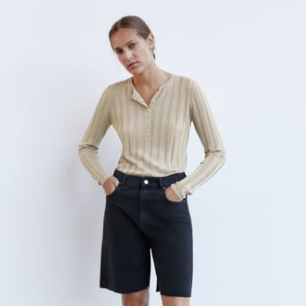 ZARA Ribbed Sweater